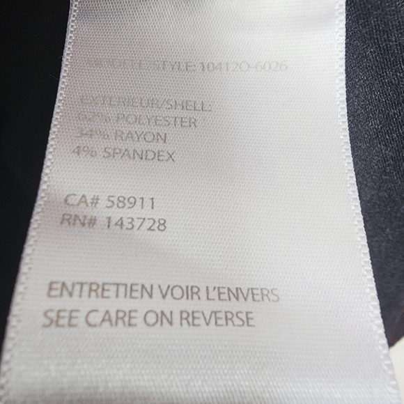 Tribal Black Metallic Dot Open Front Jacket Cardigan XL - Picture 8 of 11